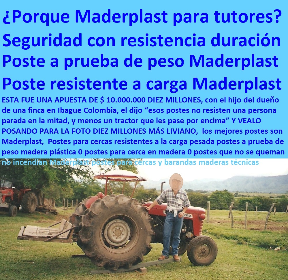 Postes Maderplast el mejor material para tutores agrícolas la mejor madera plástica pruebas de resistencia Maderplast 0 tutorado o sujeción de plantas 0 tutorado pimentón postes polines Maderplast 0 Tutorado de plantas con madera Postes Maderplast el mejor material para tutores agrícolas la mejor madera plástica pruebas de resistencia Maderplast 0 CULTIVOS TECNIFICADOS, INVERNADEROS, Semilleros, Bancos De Siembra, Hidroponía, Agricultura, Cosecha, Poscosecha, Tutores para Flores cable vía Bananas Aromáticas, tutorado o sujeción de plantas 0 tutorado pimentón postes polines Maderplast 0 Tutorado de plantas con madera